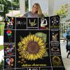 Autism You'll Never Walk Alone Quilt Blanket Great Customized Blanket Gifts For Birthday Christmas Thanksgiving