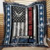 Air Force Dad My Daughter Has Your Back Quilt Blanket Great Customized Gifts For Birthday Christmas Thanksgiving Father's Day Perfect Gifts For Air Force Lover